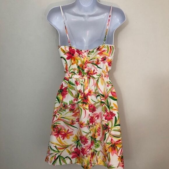 J. Crew Size 0 Spaghetti Strap Pretty Summer Dress! - Picture 8 of 11